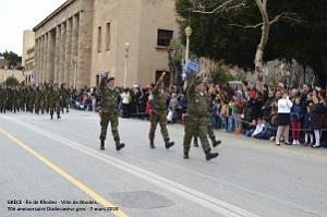 307- Rhodes- Defile Dodecanese grec